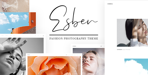 Esben - Elegant Fashion Photography Theme