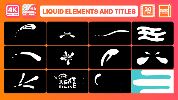 Liquid Shapes And Titles | FCPX alt