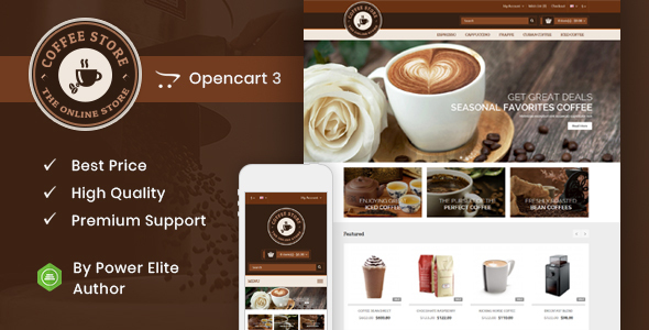 Coffee - Opencart Responsive Theme