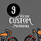 9 Custom Motorbike Vectors - GraphicRiver Item for Sale