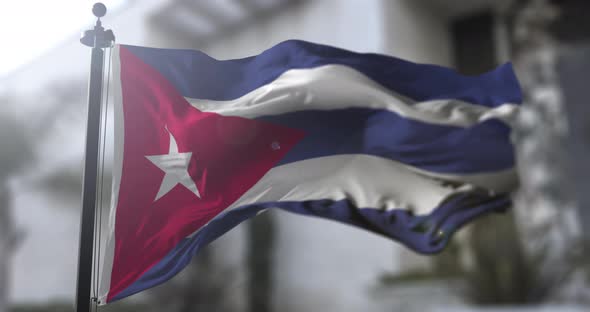 Cuban national flag