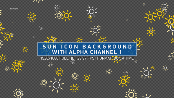 Sun Icon Background With Alpha Channel 1 alt
