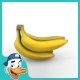 Banana Bunch - 3DOcean Item for Sale