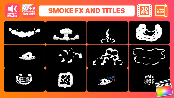 Hand Drawn Smoke FX And Titles | FCPX