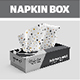 Napkin Box Mockup - GraphicRiver Item for Sale