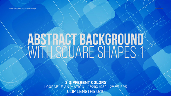 Abstract Background With Square Shapes 1