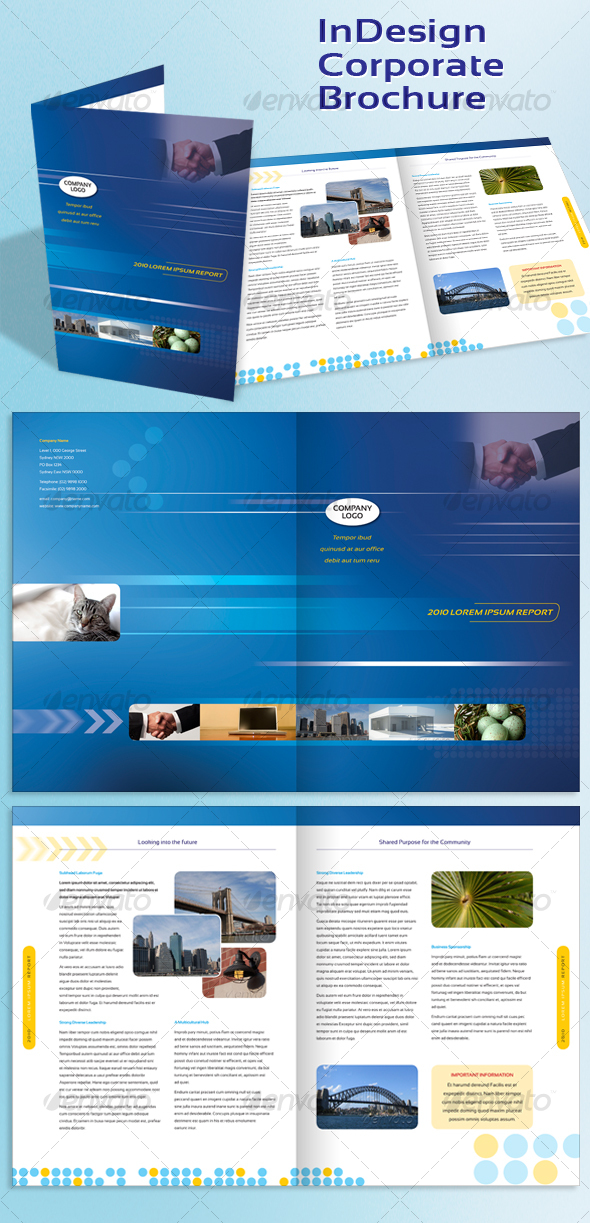 Corporate A4 Brochure Indesign Template