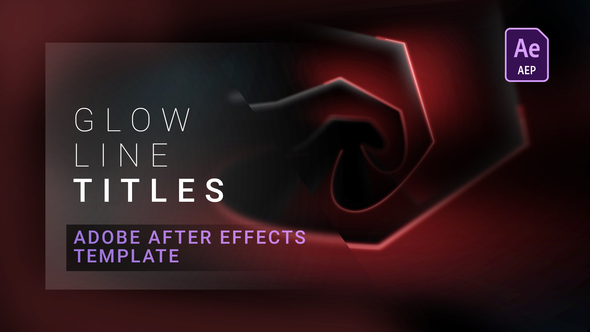 Glow Line Title Opener alt