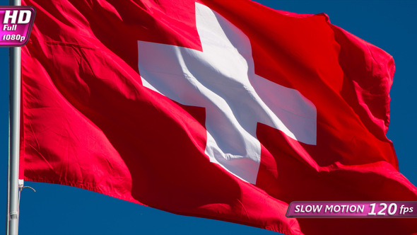 State Flag Of Switzerland