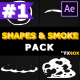 2D Shapes And Smoke | After Effects - VideoHive Item for Sale