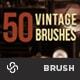 50 Vintage Brushes - GraphicRiver Item for Sale
