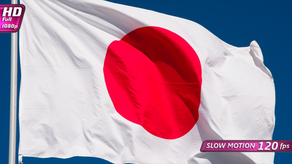 State Flag Of Japan