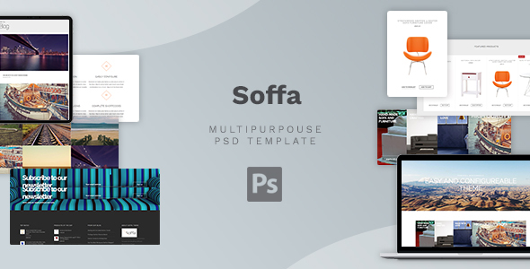 Soffa - Multipurpose PSD Templates