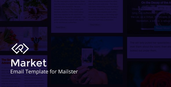 Market - Email Template for Mailster