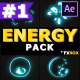 Energy Explosion Elements | After Effects - VideoHive Item for Sale