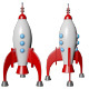 Rocket 3D Cartoon - 3DOcean Item for Sale
