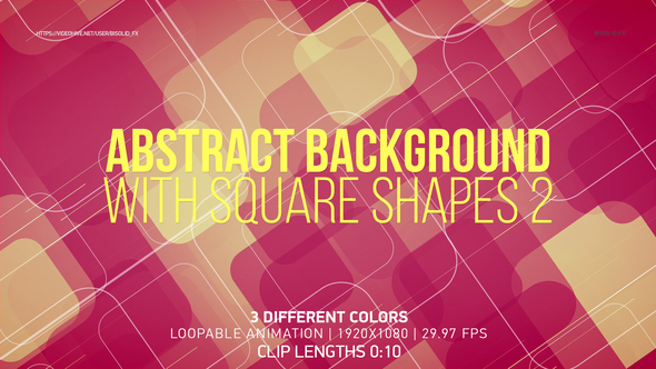 Abstract Background With Square Shapes 2