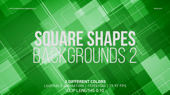 Square Shapes Backgrounds 2