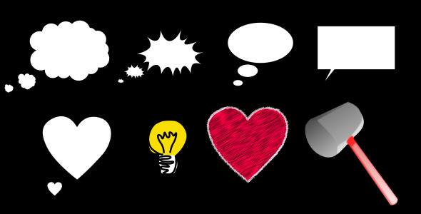 Comic Balloons (15-Pack) alt