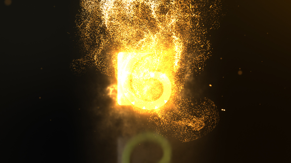 Particles Energy Logo Reveal alt