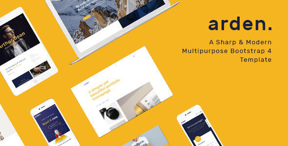 Arden - Multipurpose HTML Template