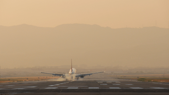 Plane Landing