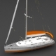 sailing boat - 3DOcean Item for Sale