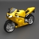 Motorcycle - 3DOcean Item for Sale