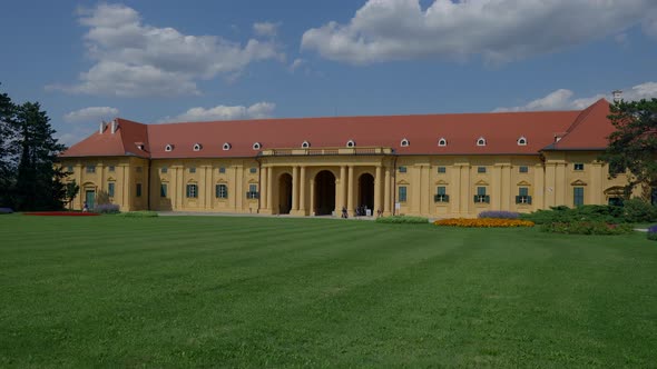 Lednice Palace with Flower Garden Czechia