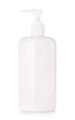 Cosmetic plastic bottle with white dispenser pump. - PhotoDune Item for Sale