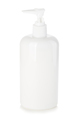 Cosmetic plastic bottle with white dispenser pump. - PhotoDune Item for Sale