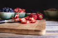 Strawberreis on Cutting Board Horizontal - PhotoDune Item for Sale