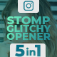 Stomp Glitchy Opener-5in1 - VideoHive Item for Sale