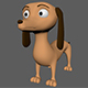 Dog Cartoon Taksa - 3DOcean Item for Sale
