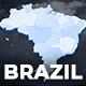 Brazil Map - Federative Republic of Brazil Map Kit - Brasil - VideoHive Item for Sale