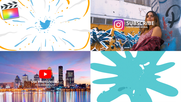 Liquid Logo | FCPX alt