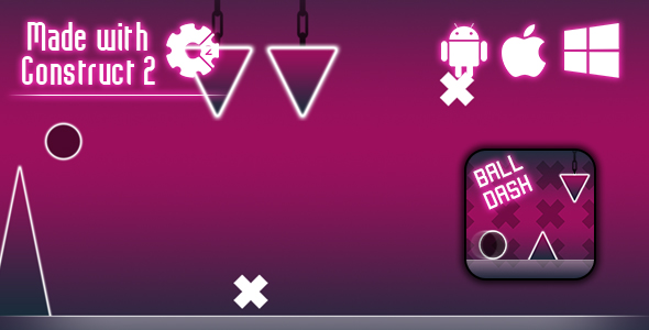 Ball Dash - Infinite HTML5 Game (CAPX)