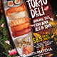 Japanese Sushi Sashimi Restaurant Menu Flyer  - Set of 3 Templates - GraphicRiver Item for Sale