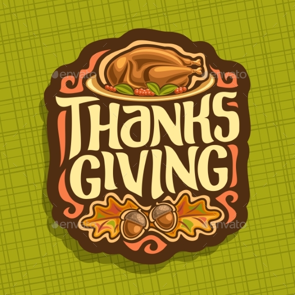 Vector Logo for Thanksgiving
