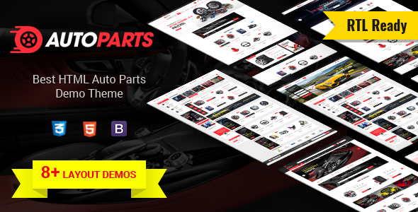 Download Download AutoParts - Tools, Equipments and Accessories Store HTML Template Nulled - ThemeHits