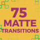 75 Matte Transitions for After Effects - VideoHive Item for Sale