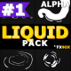 Liquid Motion Elements And Transitions | Motion Graphics Pack - VideoHive Item for Sale