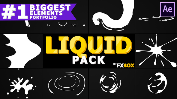 Liquid Motion Elements And Transitions | After Effects alt