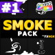Cartoon SMOKE Elements And Transitions | FCPX - VideoHive Item for Sale