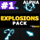 Energy Explosions And Transitions | Motion Graphics Pack - VideoHive Item for Sale