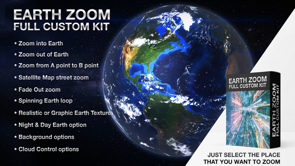 after effects earth zoom project free download