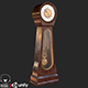 Classic Grandfather Clock PBR - 3DOcean Item for Sale