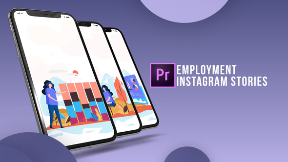 Instagram Stories - Employment (MOGRT)