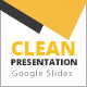Clean Google Slide Presentation Template - GraphicRiver Item for Sale