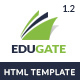Education HTML Template | EduGate - ThemeForest Item for Sale